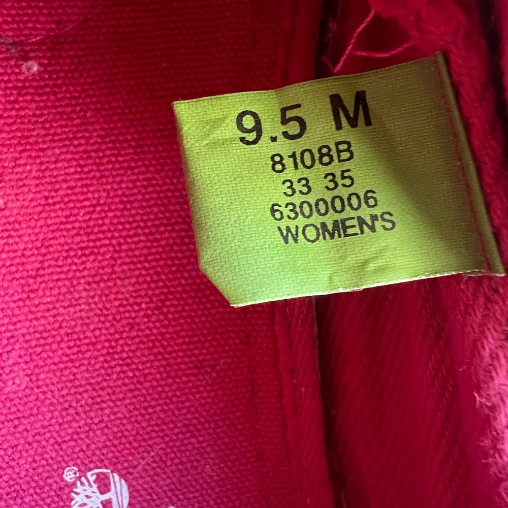 Timberland Women’s 9.5 Pink Boat Shoes - Picture 8 of 8